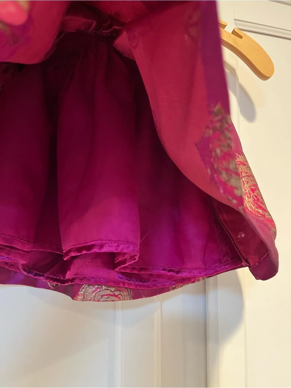 The Children's Place Girls 12-18M Purple/Gold Floral Sleeveless Lined Dress